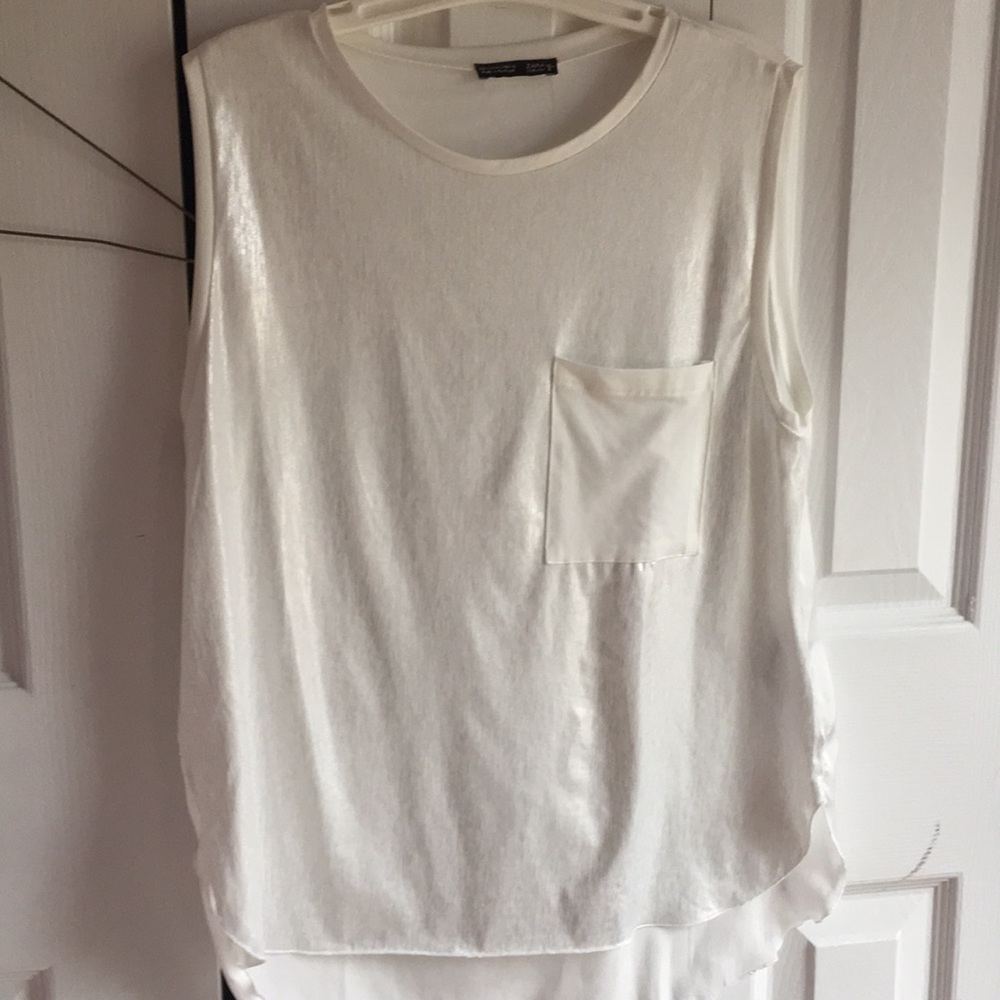 Silky Zara collection blouse
